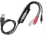 Mikinona Cassette Converter Record to Mp3/ 3.5mm Input Plug Play Audio Recorder