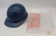 New Old Srock Orig. Fibre-Metal P-2W Hard Hat Type 1 Class G Blue USA Fiberglass