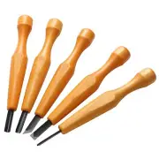 5 Pcs Linocut Carving Tools Set Linoleum Hand Carving Tools Wood Carving Knif