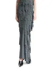 A. w.a. k.e. Mode Multi Rectangle Maxi Skirt