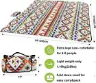 PICNIC Picnic Blanket Mat Rug Waterproof Sandproof 200x200cm 2-6 Person Extra La