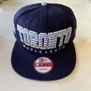 TORONTO MAPLE LEAFS NHL NEW ERA 9FIFTY BLUE SNAPBACK CAP HAT LA NY NFL NBA