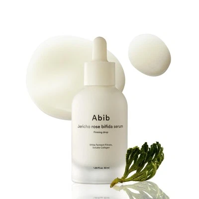 Abib Jericho Rose Bifida Serum Firming Drop, Visibly Smooths Textured Skin, Even