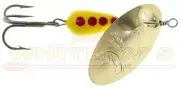 Panther Martin Lure - 1/16oz - Gold Blade Yellow/Red - 2-PMR-GY