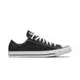 CONVERSE 男女 Chuck Taylor All Star 黑色 經典基本款 低筒黑帆布鞋 - M9166C