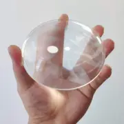 Fresnel Lens Magnifier Diameter 100mm 4'' Focal Length 100mm Acrylic Lens Gla...