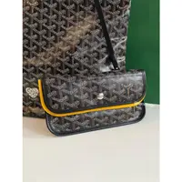 在飛比找蝦皮購物優惠-二手精品 GOYARD 黑色 限定 彩繪 大象灰愛心 Boh