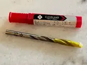 1 new Cleveland C48736 - 1/4" / E Carbide Tipped Twist Drill Bit, USA