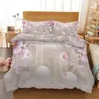 Butterfly Egg Bud 3D Printing Duvet Quilt Doona Covers Pillow Case Bedding Sets