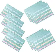 DIYEAH 316pcs Multi Function Sticky Tabs Portable Book Markers for Note Highlighting and Page Organization for Classrooms and Offices