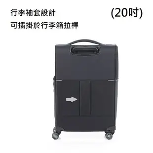 Samsonite 新秀麗【73H HQ2】極輕20吋/26吋/29吋布面登機箱行李箱 防盜拉鍊雙軌輪大容量前層口袋