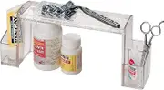 InterDesign Med+ - Makeup and Medicine Cabinet High Rise Organizer - Clear - 12 x 3 x 5.25 inches