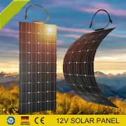 ETFE 380W Flexible Solar Panel 12V Mono Caravan Camping Home Battery Charging AU