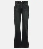 [Re/Done] Re/Done '90s Loose high-rise straight jeans 29 black