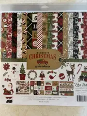 Echo Park Paper CELEBRATE CHRISTMAS 12x12 Scrapbook Cardstock Collection Kit