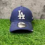 Los Angeles Dodgers New Era Hat Cap Mens Medium Large Blue Baseball MLB NEW