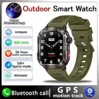 NEW Smart Watch For Men HR LED Flashlight Smartwatch Bluetooth iPhone Samsung