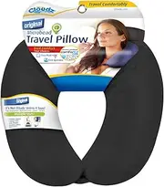 Cloudz Microbead Travel Neck Pillow - Black