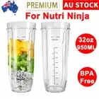 2X 32oz Replacement Parts Cups For Nutri Ninja Blender Auto iQ 900w 1000w 1500w
