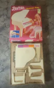 Vintage Barbie Doll Electronic Piano 1981 Mattel New Sealed