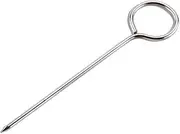 [Royal Industries] Round Skewers, Stainless Steel, 5" inches 12 Pack