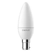 Key Candle LED Globe SBC 240V 6W Frosted 2700K - 65060