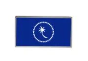 Chuuk (Micronesia) Flag Lapel Pin Badge