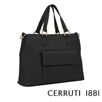 在飛比找PChome24h購物優惠-【Cerruti 1881】頂級義大利小牛皮拖特包/肩背包 