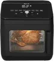 Instant Digital Large Air Fryer Oven with XXL Capacity and Easy to Use 9 Smart Programmes - Air Fry, Roast, Rotisserie, Grill, Bake, Toast, Reheat, Dehydrate & Proof, Black, 13L