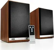 [Audioengine] HD6 Wireless Bookshelf Speakers Walnut