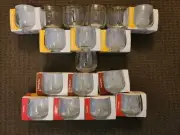 50 Years Maccas Wobble Glasses Whole Set - McDonalds 2021