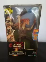 STAR WARS EPISODE I 1 12" 1/6 ELECTRONIC TALKING JAR JAR BINKS ACTION FIGURE