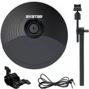 10" Dual-Zone Cymbal with Choke Universal Expansion Cymbal Bundle for Electronic