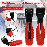 18 In 1 Adjustable Basin Wrench Plumbing Sink Flume Faucet Nut Tap Spanner Tool