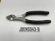 Snap-on Tools USA NEW BLACK Soft Grip 7" Wire Stripper Cutter Crimper PWCS7ACFBK