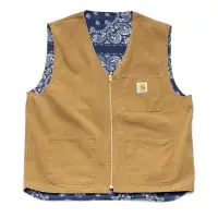 在飛比找蝦皮購物優惠-Carhartt WIP  Vest 雙面 變形蟲 背心