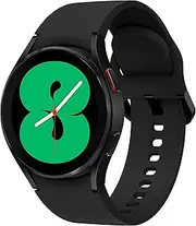 [Samsung] Galaxy Watch4 Round Bluetooth Smartwatch, Wear OS, Rotating Bezel, Fitness Watch, Fitness Tracker, 40 mm, Black