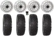 System 3 SB-6 15" Wheels Mh (6+1) 37" RC500S Sticky Tires Can-Am Maverick X3