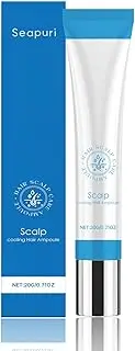 Seapuri Scalp Serum,Hair Growth Formula Non Greasy Lightweight Scalp Oil Treatment for Men and Women Effective in Preventing Hair Loss and Thinning Dandruff Relief