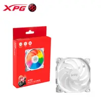 在飛比找PChome24h購物優惠-XPG VENTO 120 ARGB White 風扇(二入