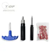 Car SUV Motorcycle Tire Plugger Wheel Repair Tool Kit Mushroom Plug Probe Nozzle