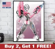 Transformers G1 Arcee Poster 18" x 24" Print Retro 80s Flame Toys Robot Anime 6