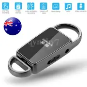 Mini Keychain Voice Recorder Audio Sound Activated Recorder Recording MP3 Player