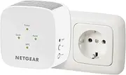 NETGEAR Wireless Repeater EX3110 WLAN Amplifier AC750 (Dual-Band WiFi 2.4/5 GHz, Cover 2 to 3 Rooms & 20 Devices, Up to 750 Mbps Speed), White