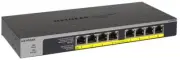 NETGEAR - 8 Port Gigabit Ethernet PoE+ Unmanaged Desktop Switch, 60W