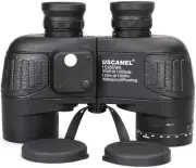 10x50 Marine Binoculars for Adults, Waterproof Binoculars with Rangefinder Co...