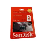 2x SanDisk Memory Stick PRO Duo 2GB Memory Stick PRO Duo Card PSP