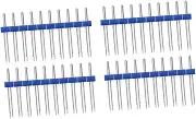 COHEALI Sewing Machine Twin Needles 100pcs Double Needles Set 2mm Bag for Household Sewing Machines for Knit Fabrics