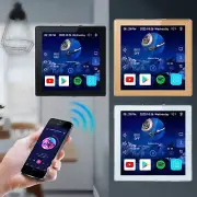 Remote Control Music Player New Wifi BT Wall Amplifier Home Theater Stereo Sound
