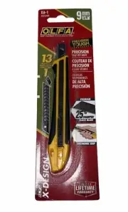 OLFA 9mm Precision Utility Knife (XA-1) - Multi-Purpose